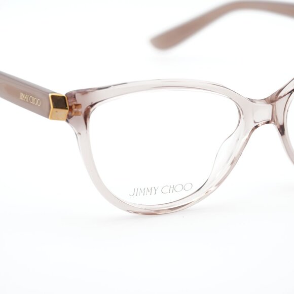 Jimmy Choo JC226 0FWM 00 Eyeglasses Nude 53mm Cat Eye Frame - Picture 2 of 11